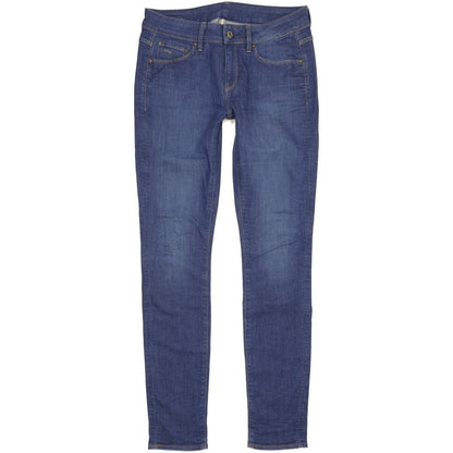G-Star 3301 Contour High Women Blue Skinny Slim Stretch Jeans W28 L32