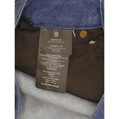G-Star 3301 Contour High Women Blue Skinny Slim Stretch Jeans W28 L32