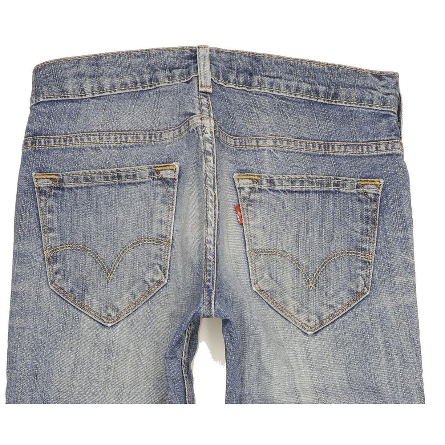 Levi's 519 Men Blue Straight Slim Stretch Jeans W29 L32