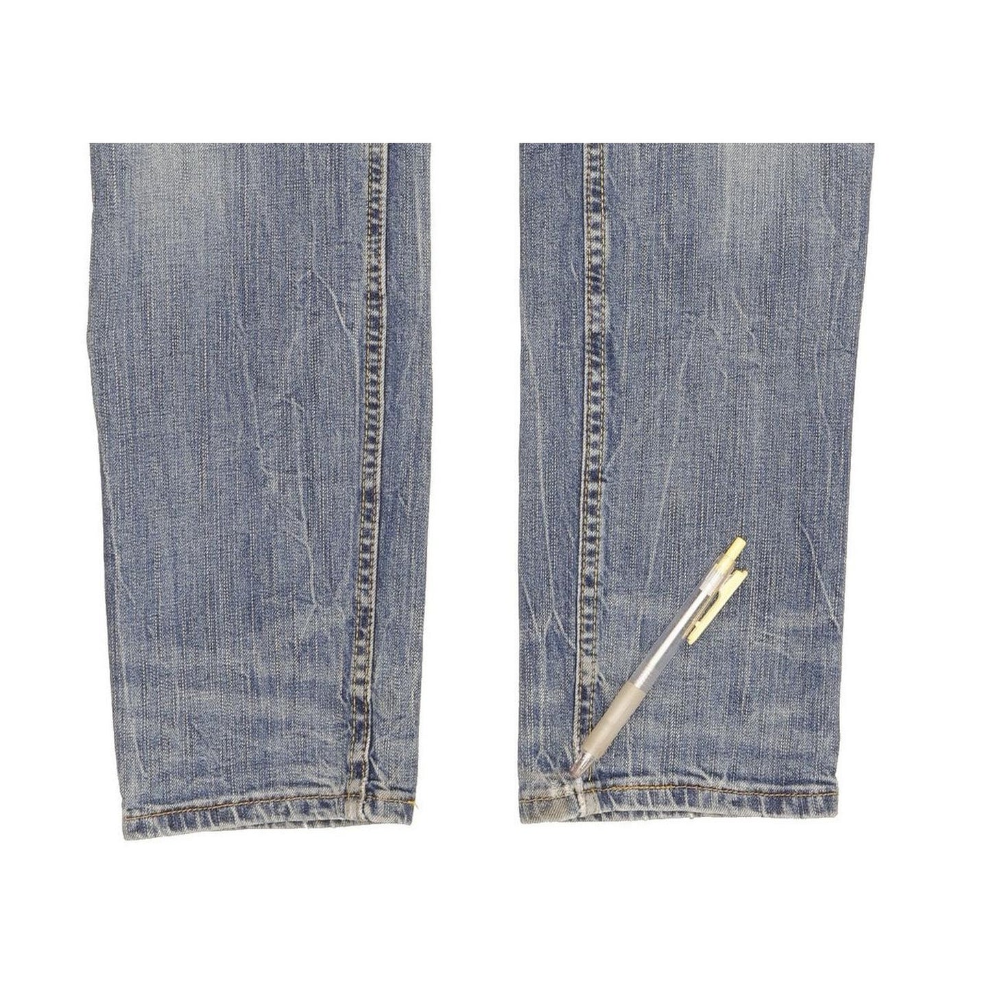 Levi's 519 Men Blue Straight Slim Stretch Jeans W29 L32