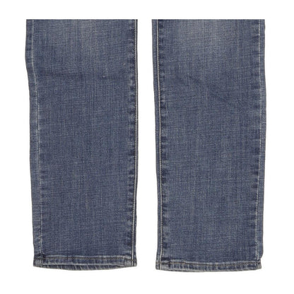Levi's Slimming Women Blue Straight Slim Stretch Jeans W24 L30