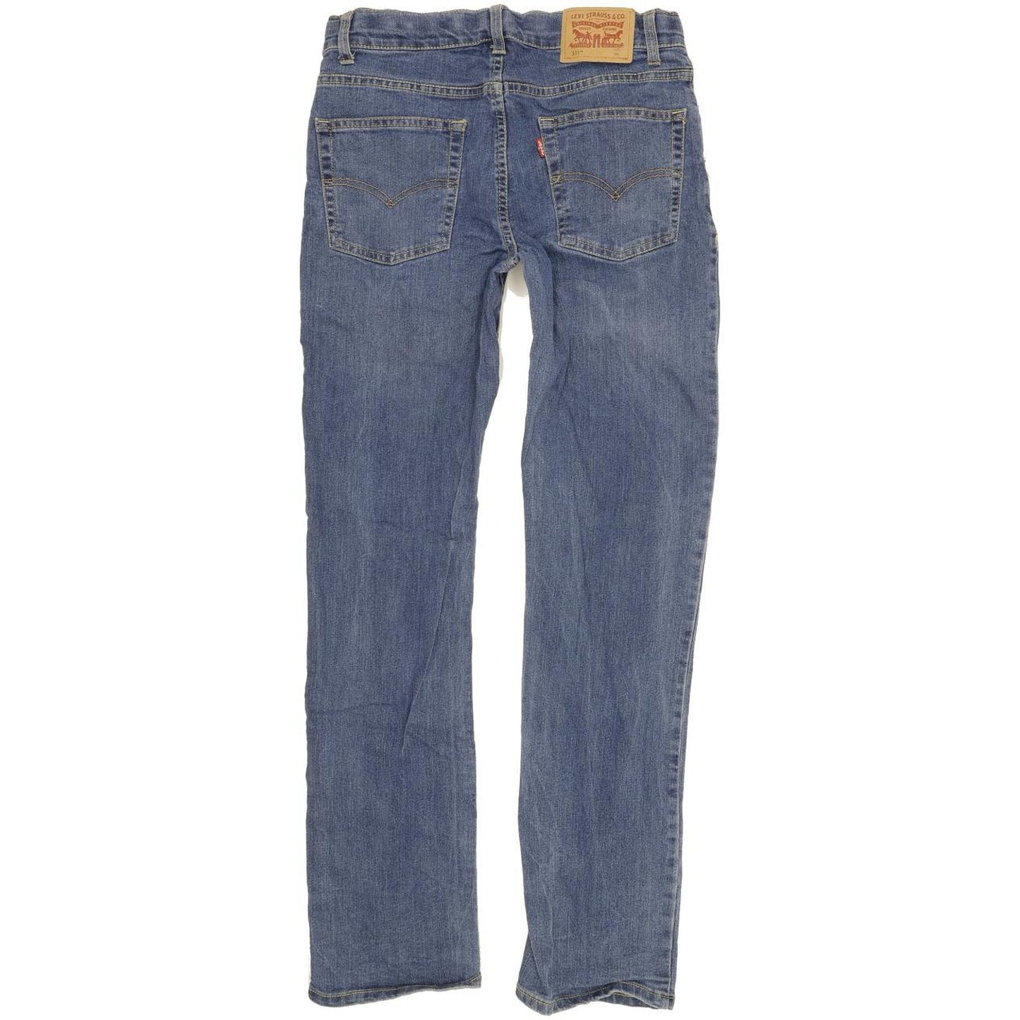 Levi's 511 Kids Blue Straight Slim Stretch Jeans W26 L29