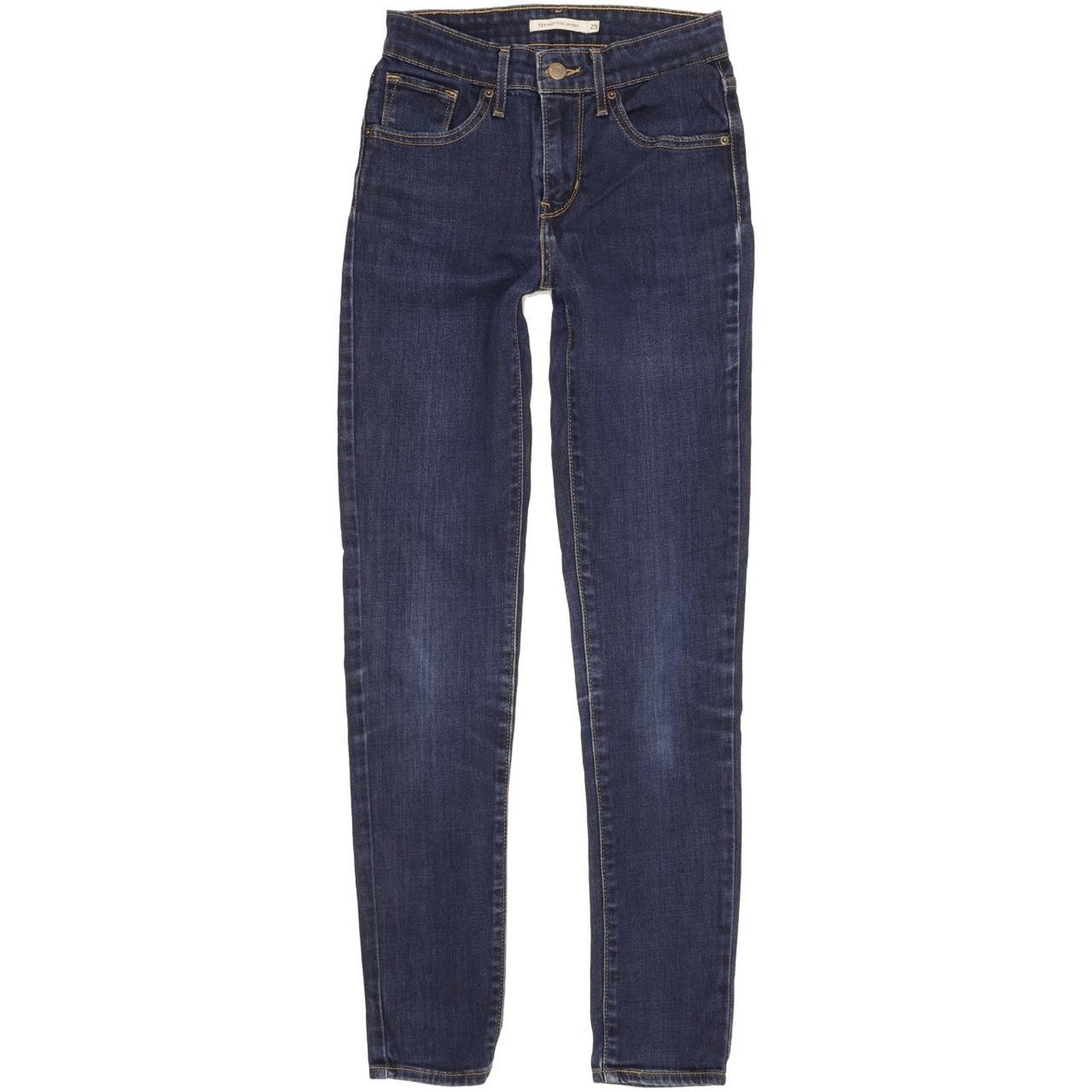 Levi's 721 Women Blue Skinny Slim Stretch Jeans W25 L29