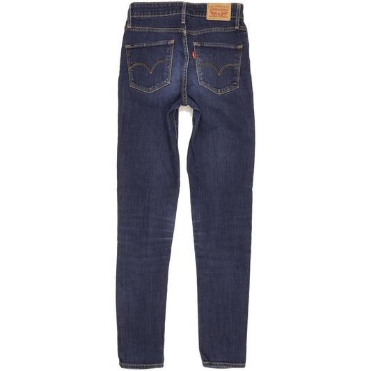 Levi's 721 Women Blue Skinny Slim Stretch Jeans W25 L29