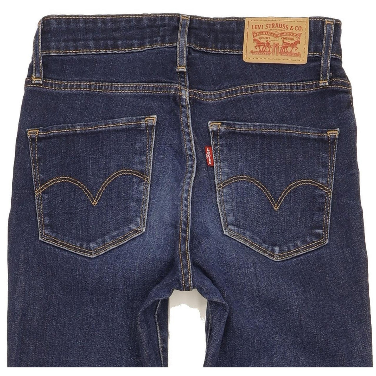 Levi's 721 Women Blue Skinny Slim Stretch Jeans W25 L29