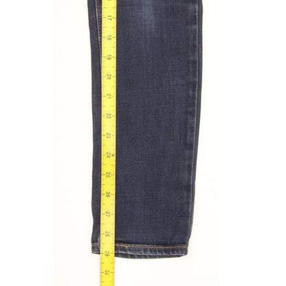 Levi's 721 Women Blue Skinny Slim Stretch Jeans W25 L29