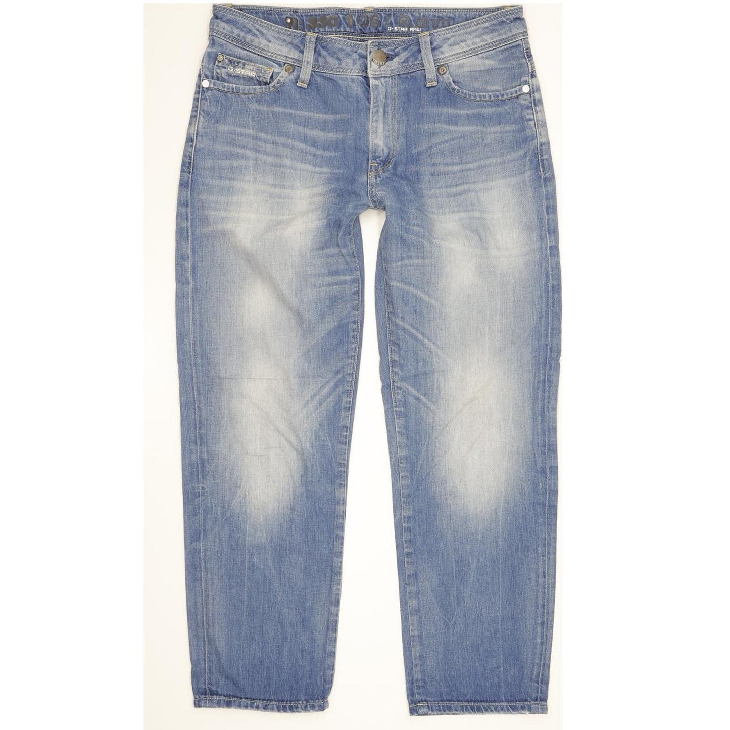 G-Star New Reese Kate Women Blue Tapered Loose Jeans W26 L27