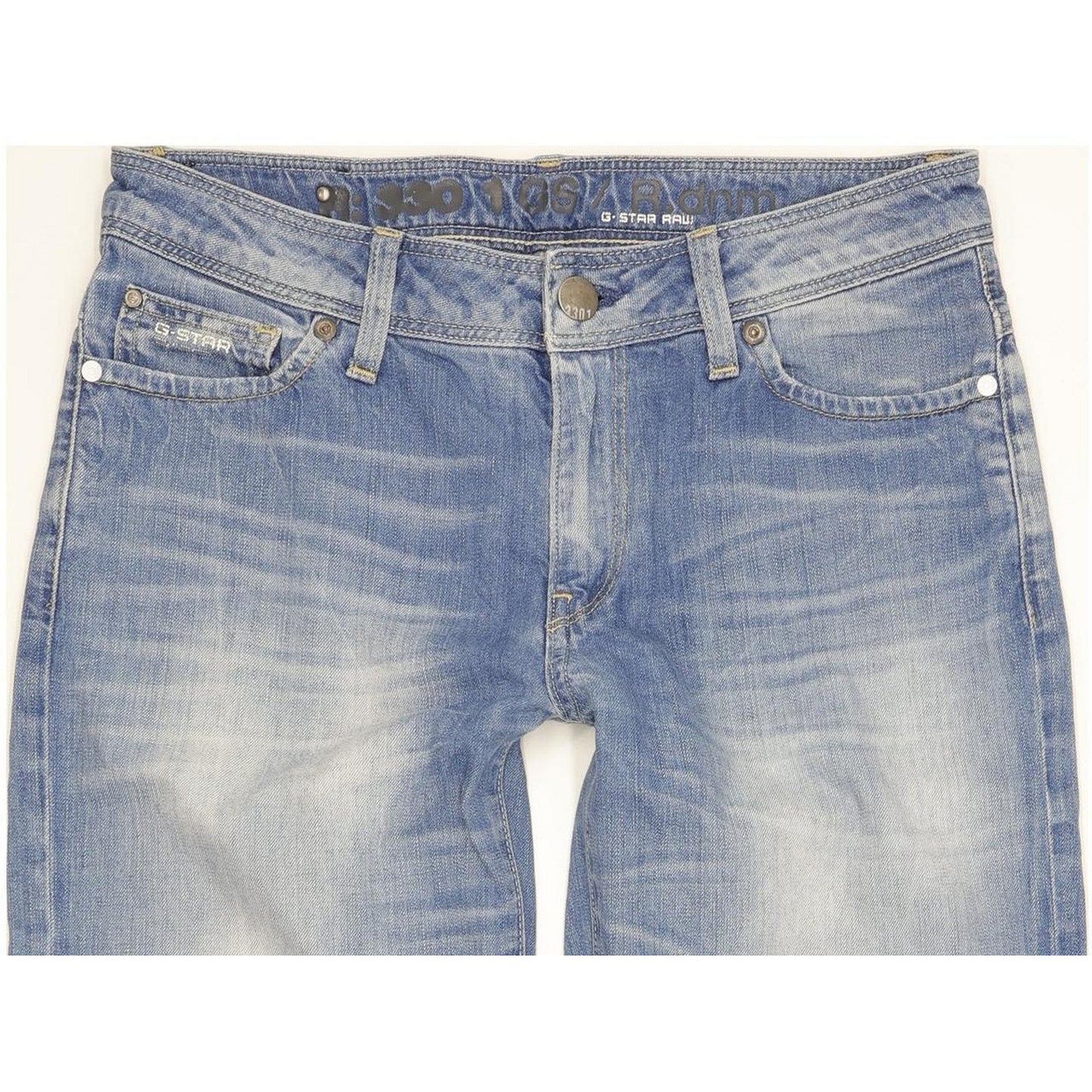 G-Star New Reese Kate Women Blue Tapered Loose Jeans W26 L27