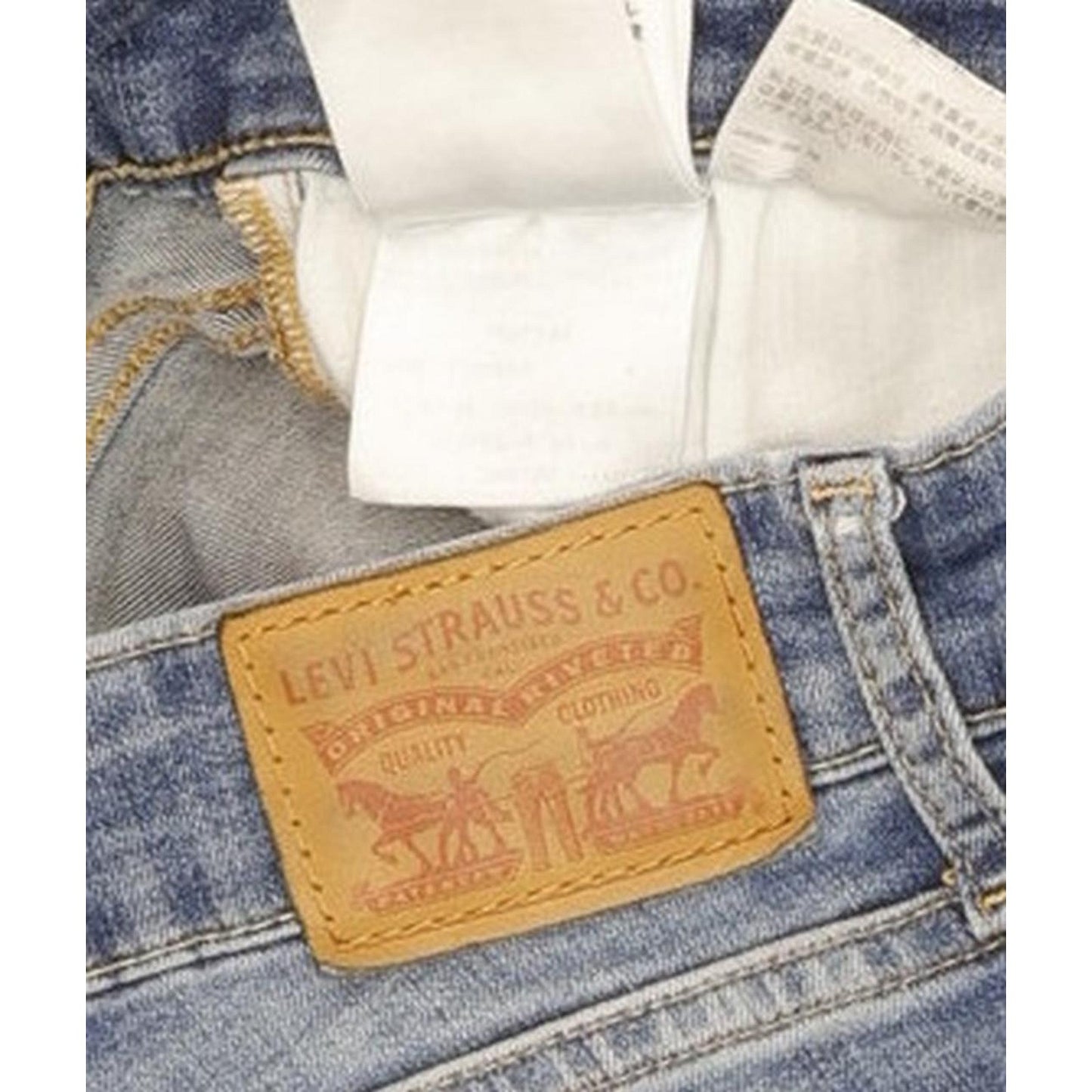 Levi's 711 Women Blue Skinny Slim Stretch Jeans W27 L34