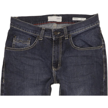 Pioneer Rando Men Blue Straight Regular Stretch Jeans W31 L30
