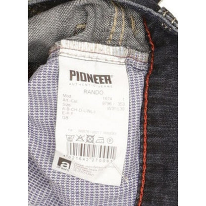 Pioneer Rando Men Blue Straight Regular Stretch Jeans W31 L30