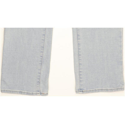 Levi's Slimming Women Blue Straight Slim Stretch Jeans W26 L31