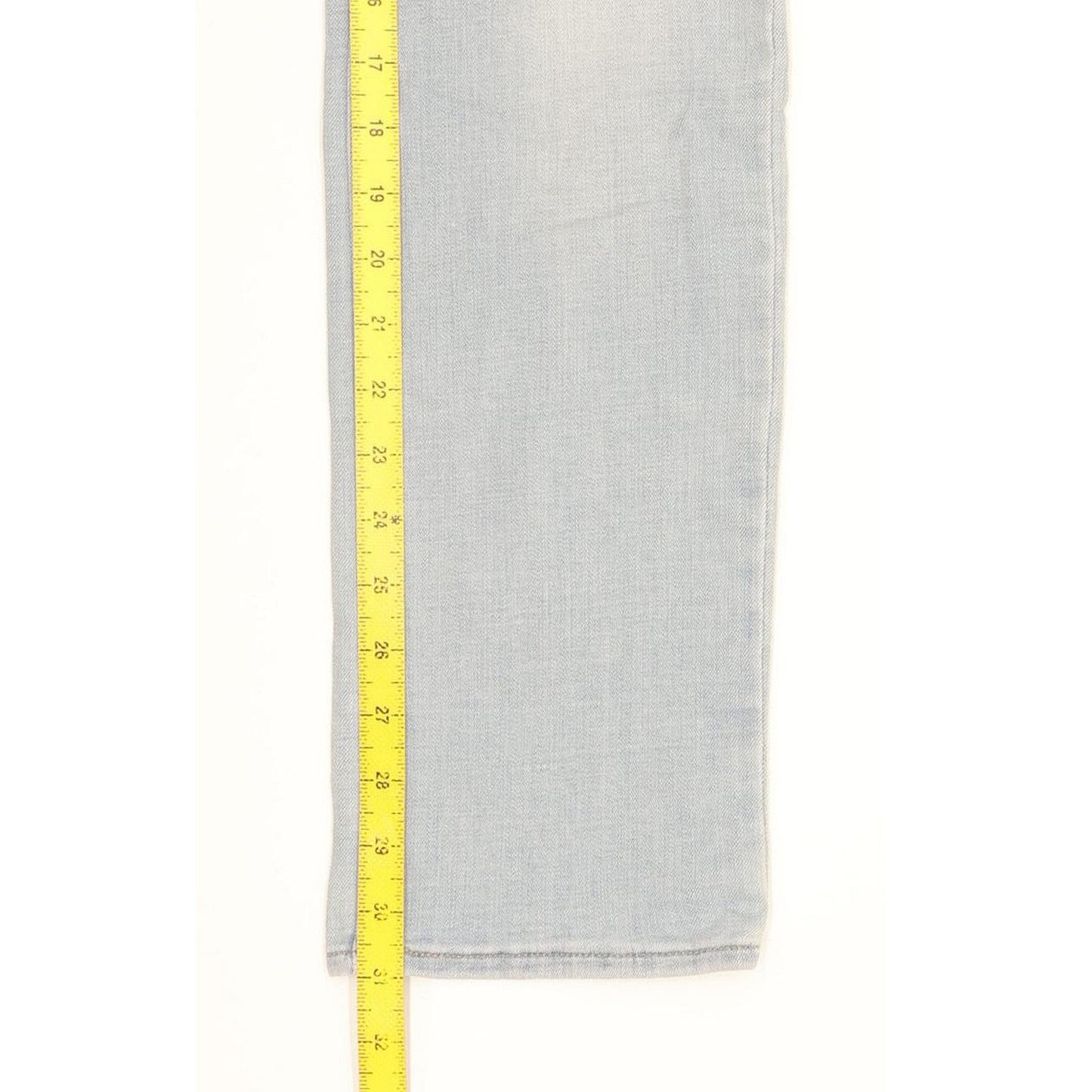 Levi's Slimming Women Blue Straight Slim Stretch Jeans W26 L31