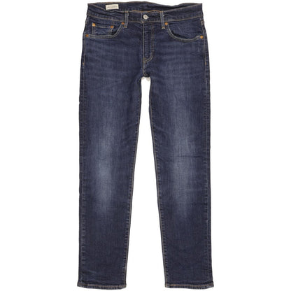 Levi's 502 Men Blue Tapered Regular Stretch Jeans W30 L30