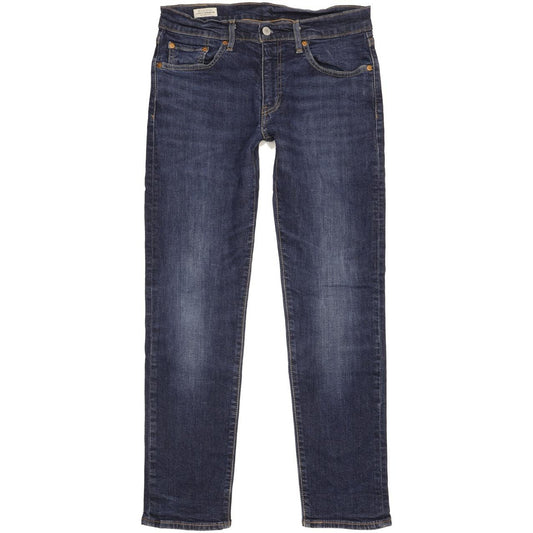 Levi's 502 Men Blue Tapered Regular Stretch Jeans W30 L30