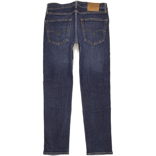 Levi's 502 Men Blue Tapered Regular Stretch Jeans W30 L30