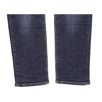 Levi's 502 Men Blue Tapered Regular Stretch Jeans W30 L30