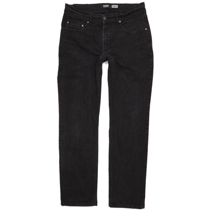 Pioneer Rando Men Black Straight Regular Stretch Jeans W33 L31