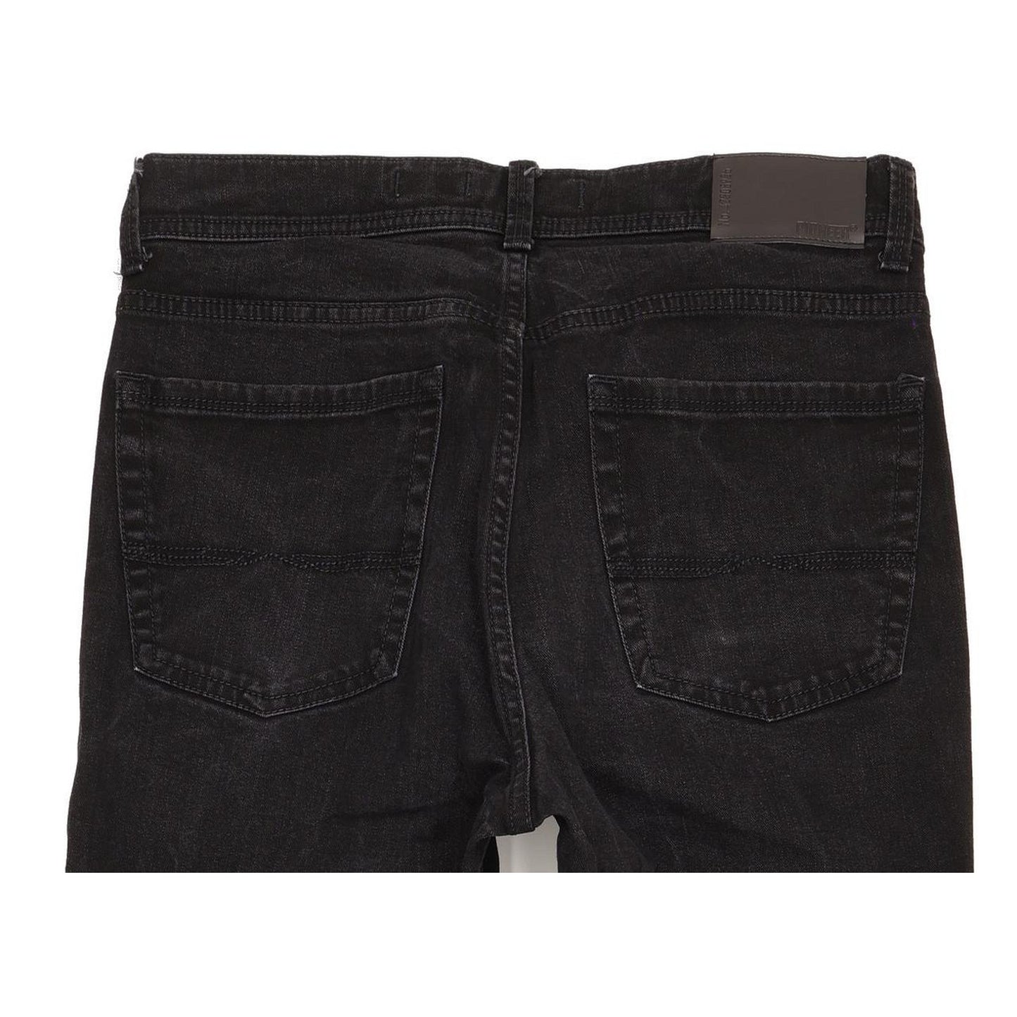 Pioneer Rando Men Black Straight Regular Stretch Jeans W33 L31