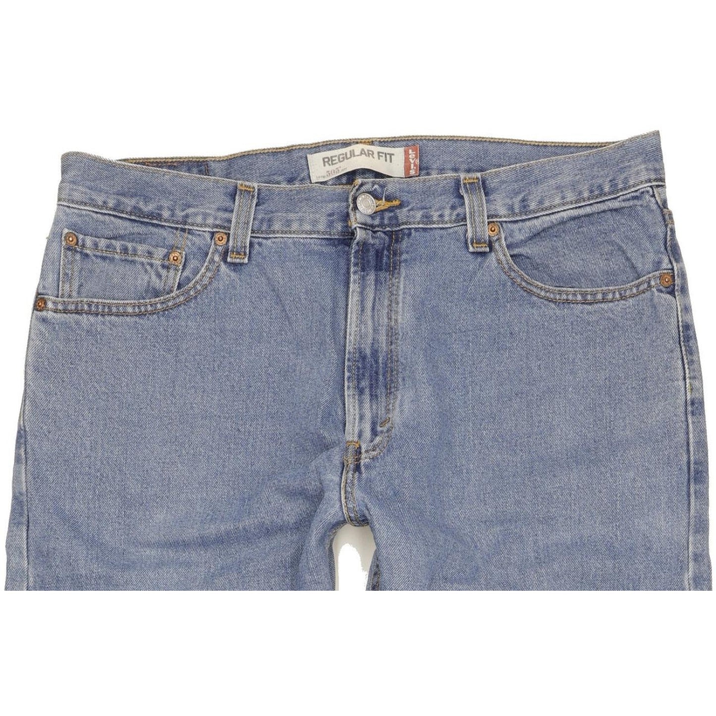 Levi's 505 Men Blue Straight Regular Jeans W36 L32