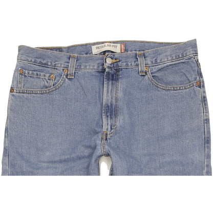 Levi's 505 Men Blue Straight Regular Jeans W36 L32