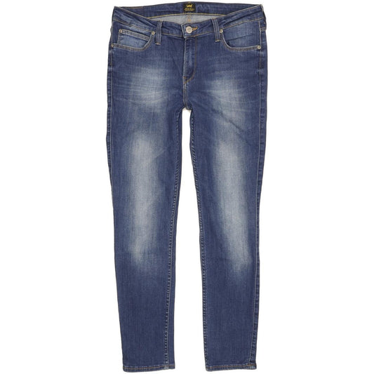 Lee Scarlett Women Blue Skinny Slim Stretch Jeans W32 L28