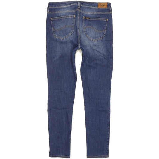 Lee Scarlett Women Blue Skinny Slim Stretch Jeans W32 L28