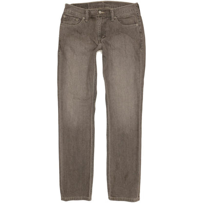 Levi's 511 Men Grey Straight Slim Stretch Jeans W30 L32