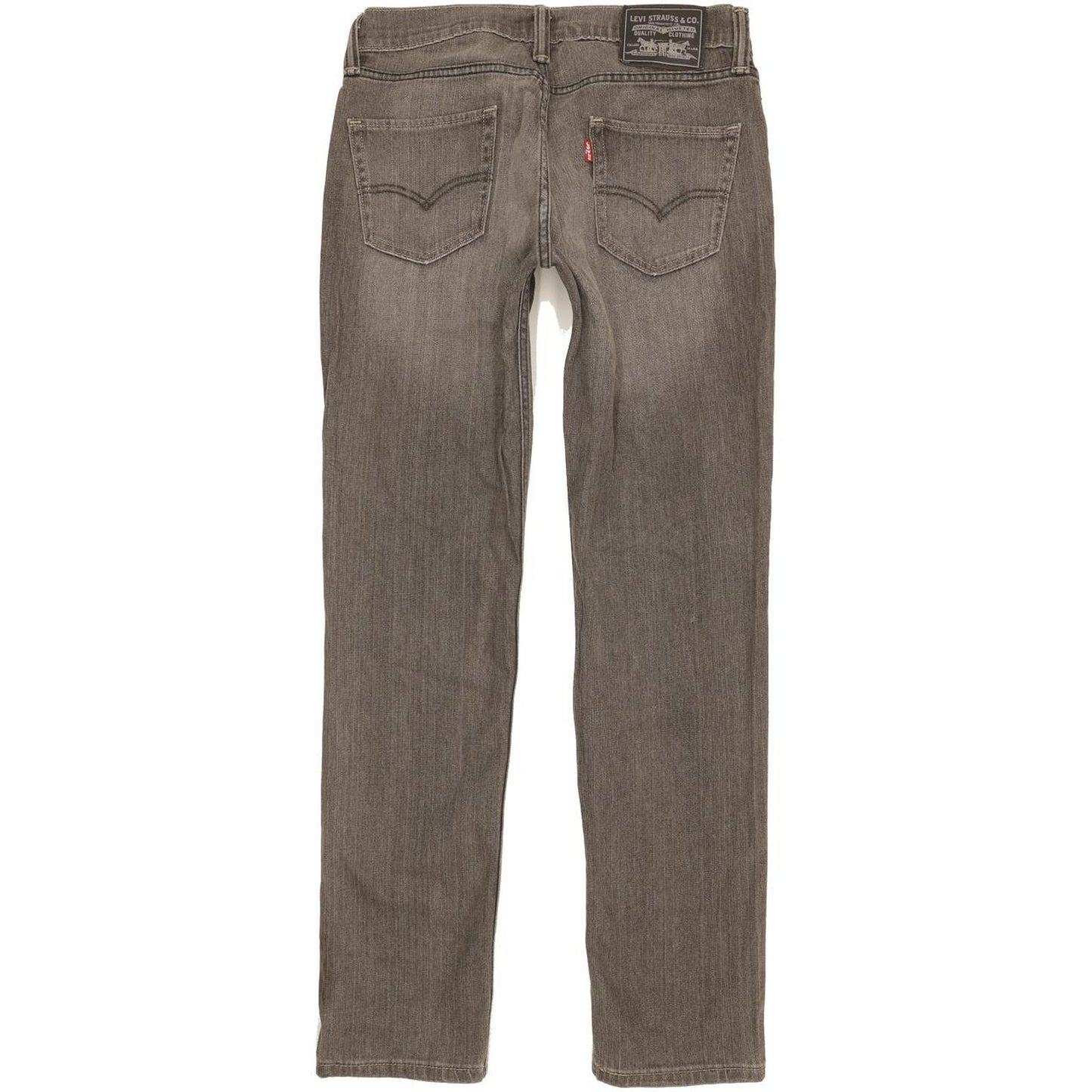 Levi's 511 Men Grey Straight Slim Stretch Jeans W30 L32