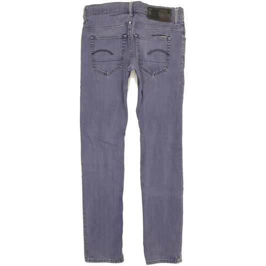 G-Star 3301 Women Blue Skinny Slim Stretch Jeans W28 L31