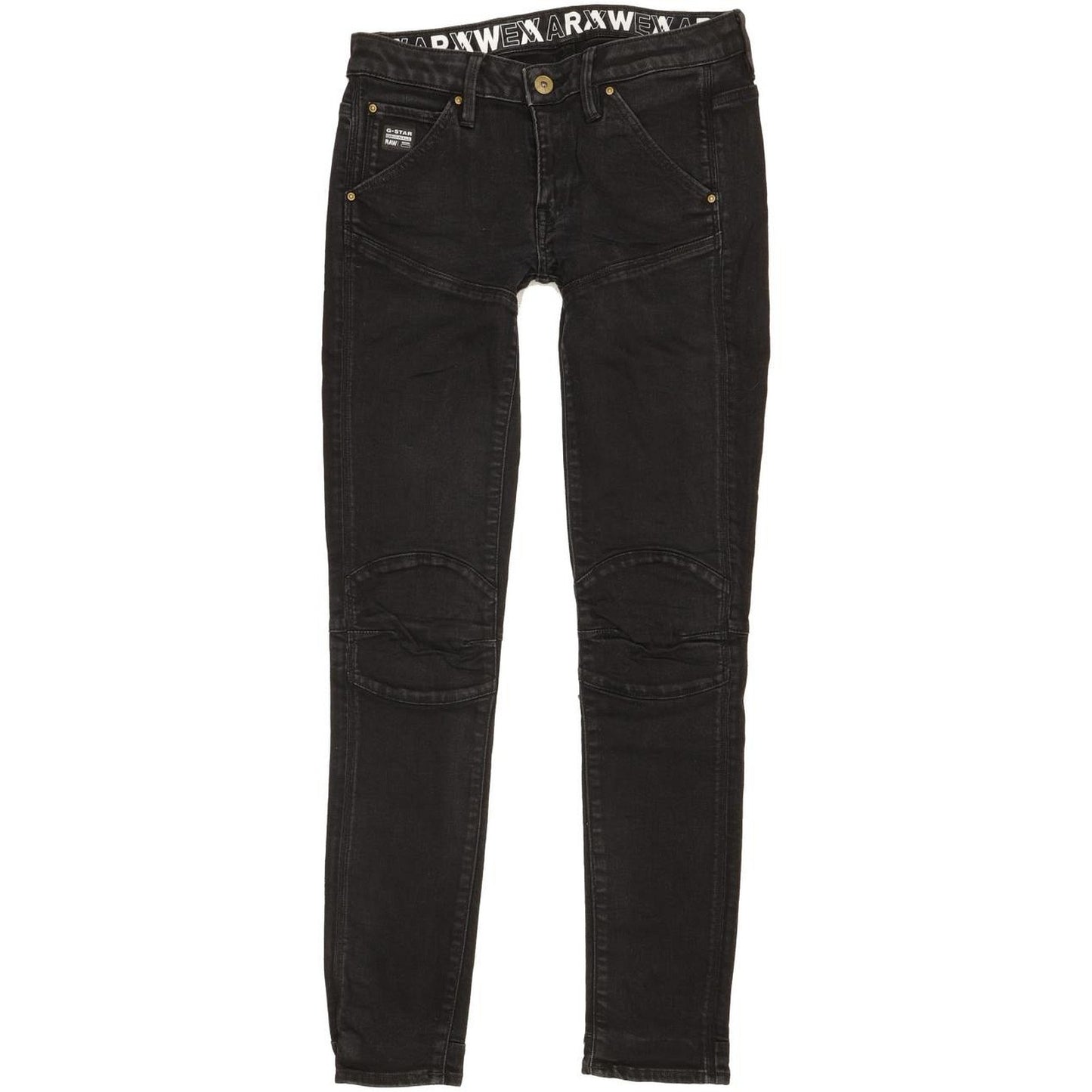 G-Star 5620 Eva Shaw Women Black Skinny Slim Stretch Jeans W27 L29