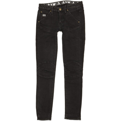 G-Star 5620 Eva Shaw Women Black Skinny Slim Stretch Jeans W27 L29