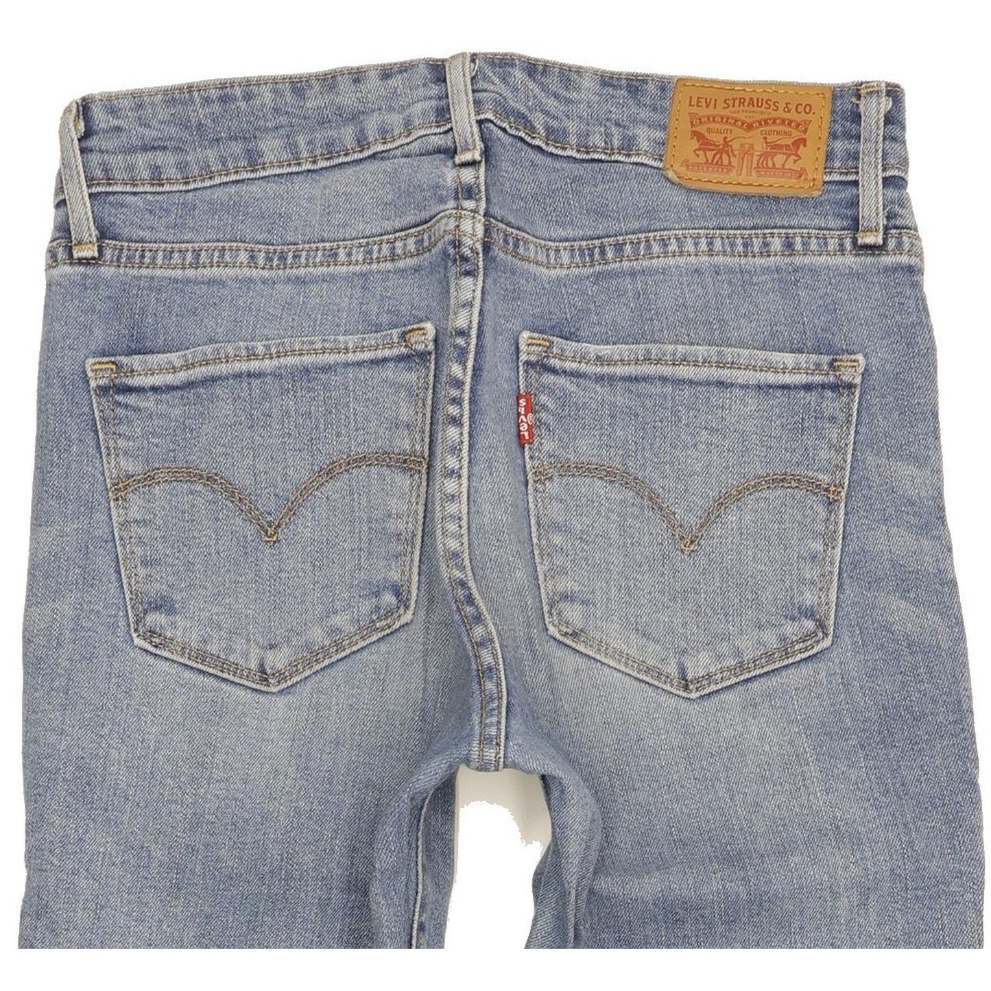 Levi's 721 Women Blue Skinny Slim Stretch Jeans W25 L26