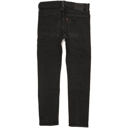 Levi's 510 Men Black Skinny Slim Stretch Jeans W31 L28