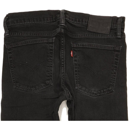 Levi's 510 Men Black Skinny Slim Stretch Jeans W31 L28
