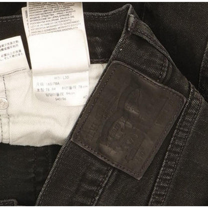 Levi's 510 Men Black Skinny Slim Stretch Jeans W31 L28