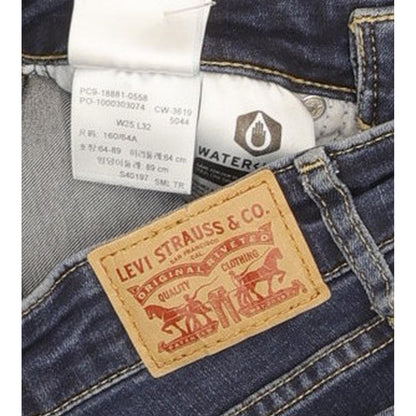 Levi's 711 Women Blue Skinny Slim Stretch Jeans W25 L28