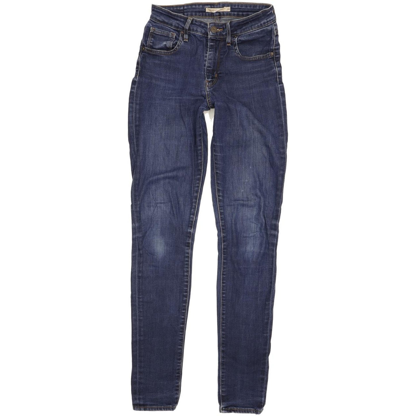 Levi's 721 Women Blue Skinny Slim Stretch Jeans W26 L32