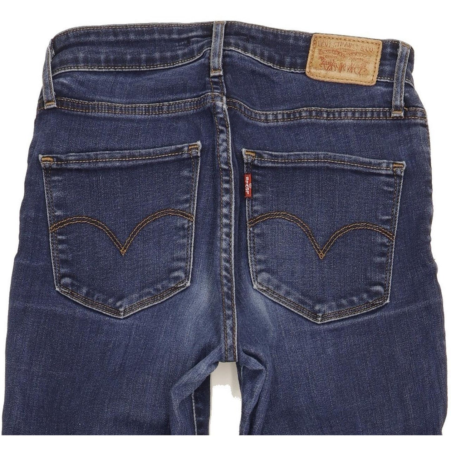 Levi's 721 Women Blue Skinny Slim Stretch Jeans W26 L32