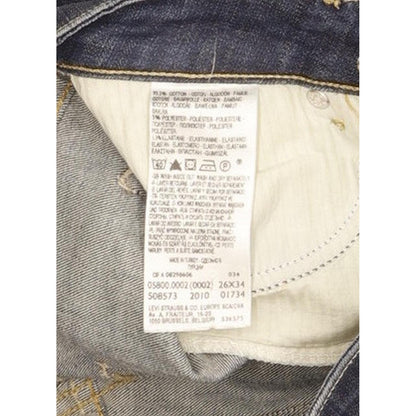 Levi's Bold Curve Women Blue Straight Slim Stretch Jeans W26 L29