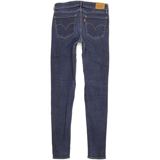 Levi's 710 Super Women Blue Skinny Slim Stretch Jeans W29 L31