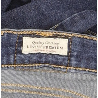 Levi's 710 Super Women Blue Skinny Slim Stretch Jeans W29 L31