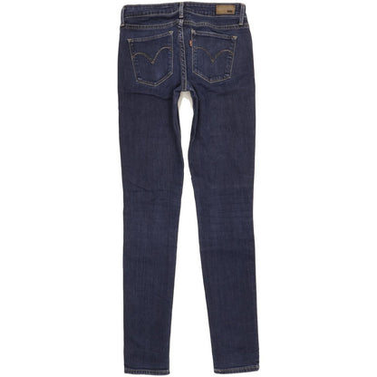 Levi's Women Blue Skinny Slim Stretch Jeans W26 L31