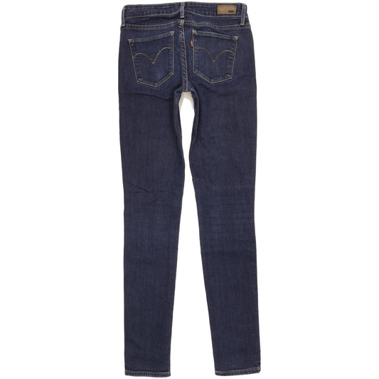 Levi's Women Blue Skinny Slim Stretch Jeans W26 L31