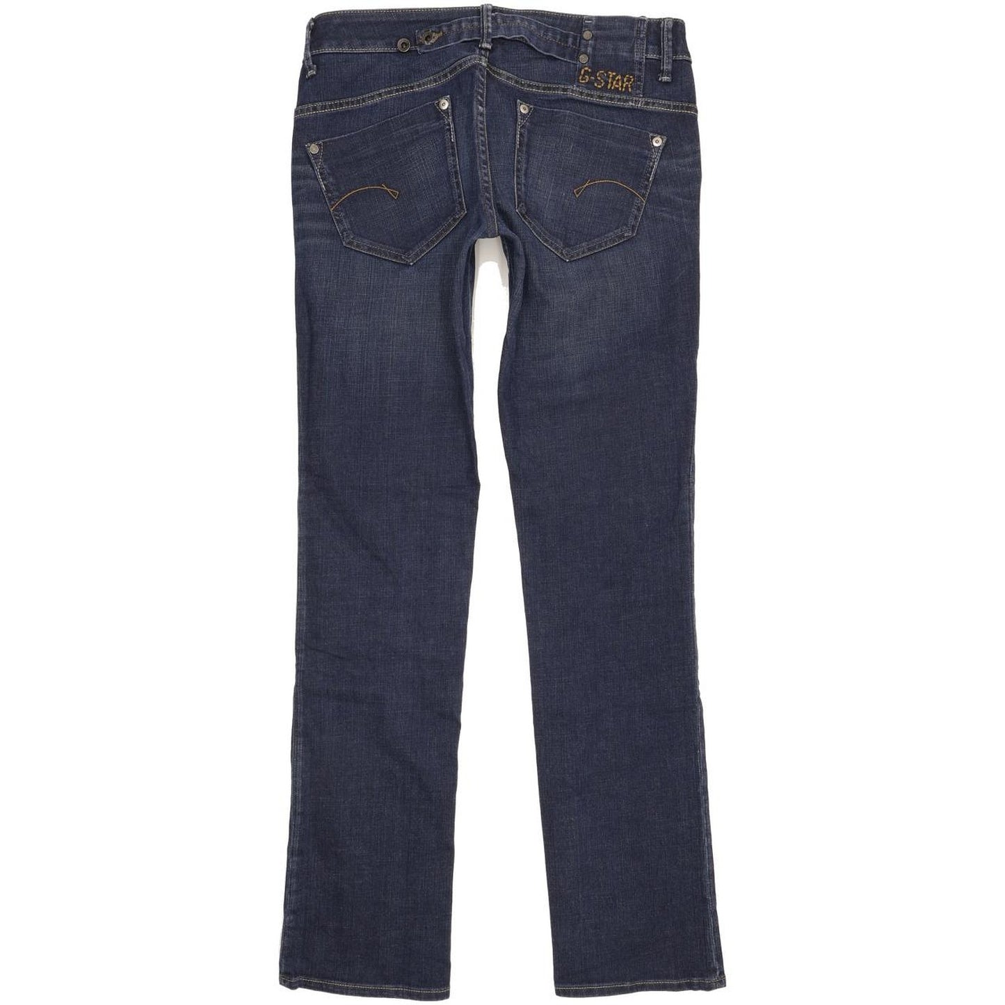 G-Star Midge Women Blue Straight Slim Stretch Jeans W30 L34