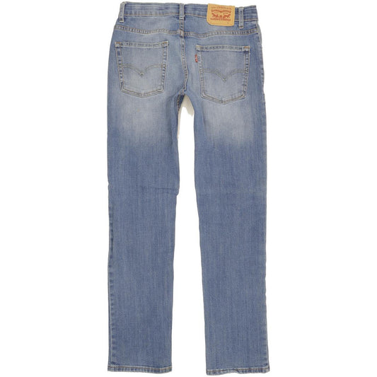 Levi's 511 Kids Blue Straight Slim Stretch Jeans W26 L30
