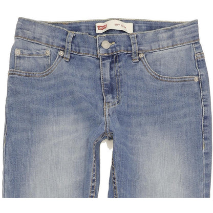 Levi's 511 Kids Blue Straight Slim Stretch Jeans W26 L30