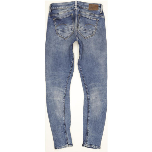 G-Star Arc 3D Women Blue Skinny Slim Stretch Jeans W27 L34