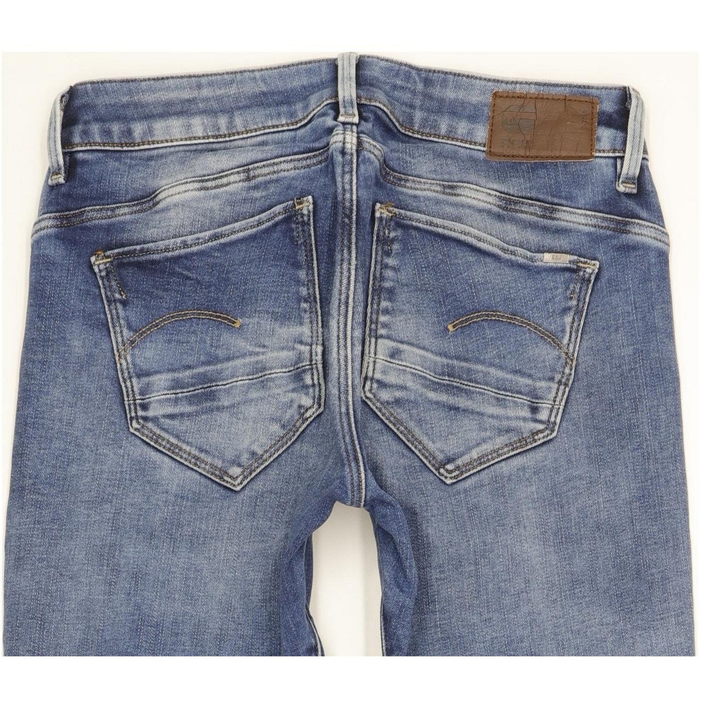 G-Star Arc 3D Women Blue Skinny Slim Stretch Jeans W27 L34