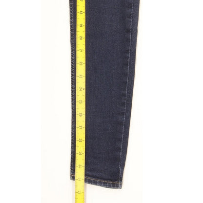 Levi's 710 Super Women Blue Skinny Slim Stretch Jeans W26 L31